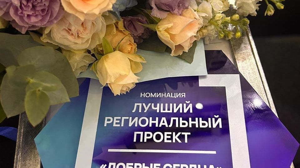 Фото · Наш проект «Добрые сердца» стал победителем премии Общественной палаты РФ в номинации «Лучший региональный проект»!